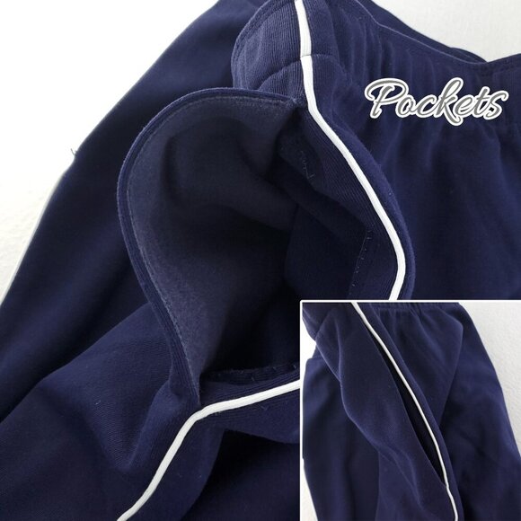 Polo Ralph Lauren Vintage Track Style Sweatpants Pockets 30" Inseam Men's XL - Picture 4 of 10